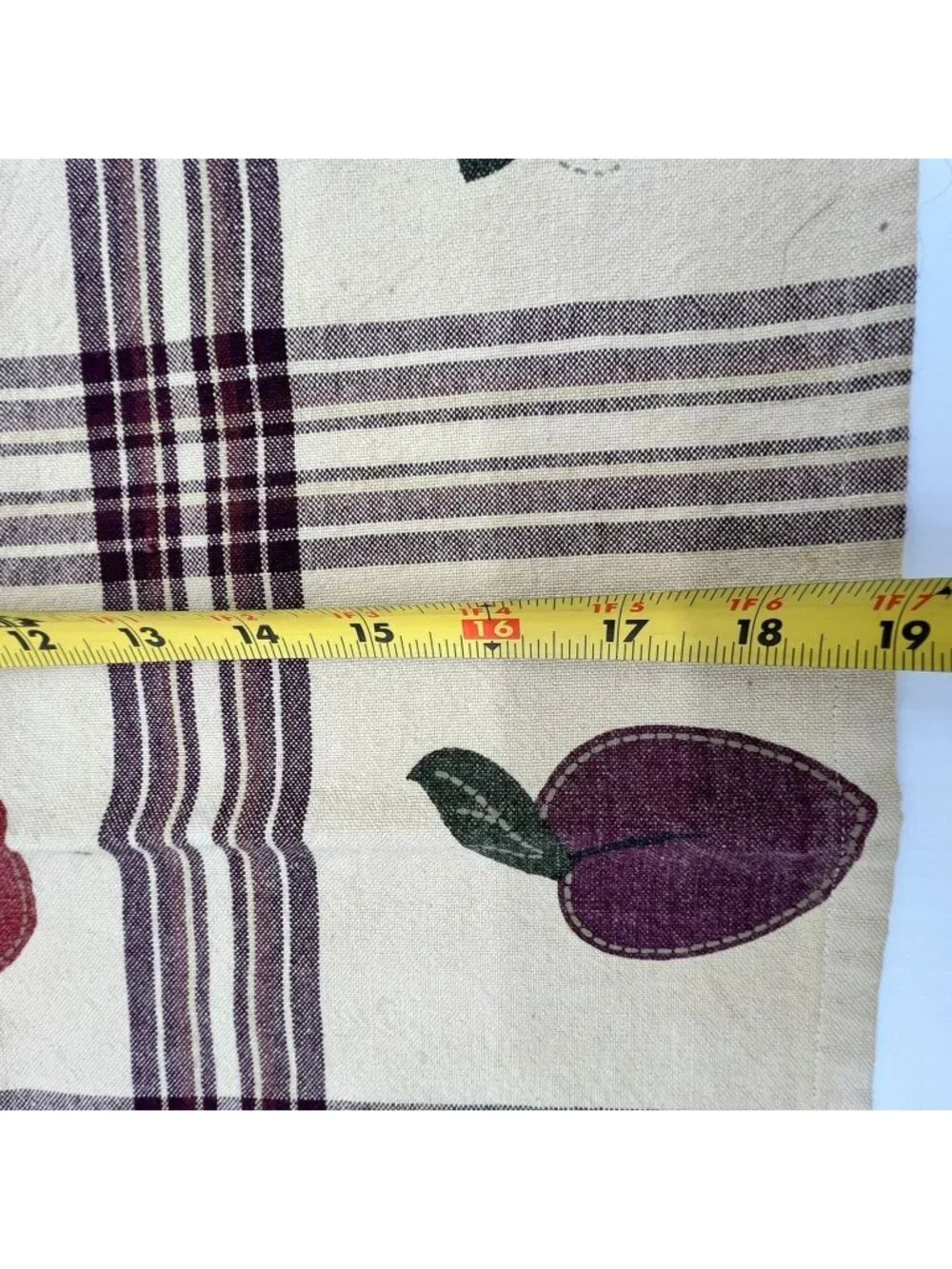 Harvest 2003 Fruit-Patterned 100% Cotton Napkins Table Linen Set of 3